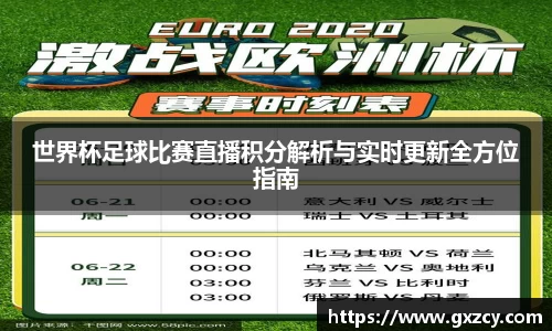 世界杯足球比赛直播积分解析与实时更新全方位指南